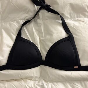 PINK Victoria's Secret Black Bikini Top